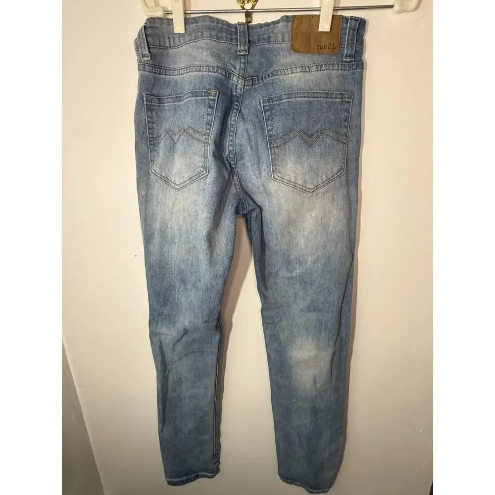 Rue21 Men's Skinny Jeans 30x32 Light Wash Ultra Flex Stretch Denim